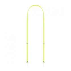 Crossbody rem - neon gul