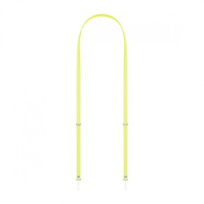 Crossbody rem - neon gul