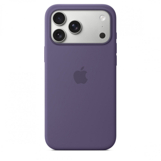 iPhone 17 Pro Max Silikone Cover med MagSafe - Lilla T�ge