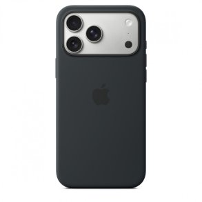 iPhone 17 Pro Max Silikone Cover med MagSafe - Sort
