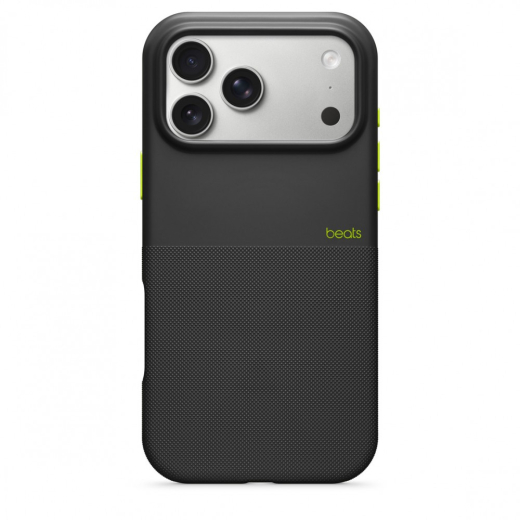 Beats iPhone 17 Pro Max Rugged Case med MagSafe og Kamerakontrol - Everest Black
