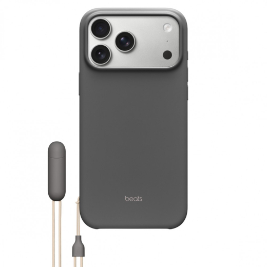 Beats iPhone 17 Pro Max Kickstand Cover med MagSafe og Kamera Kontrol - Granite Gray