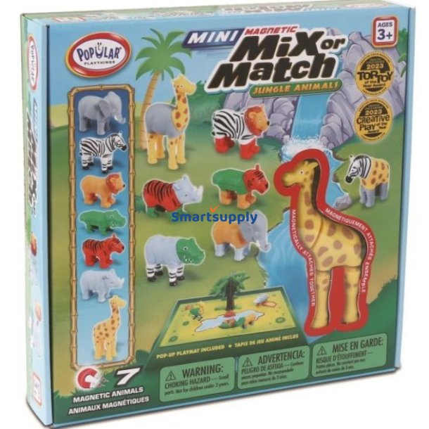 Zestaw Malblo Magnetic Mini Dyr fra Junglen