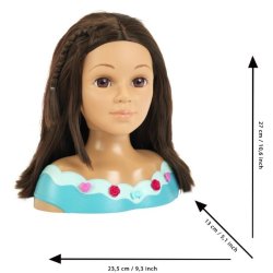 Hoved til frisering og styling Mia