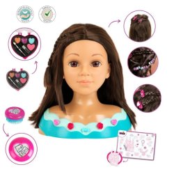 Hoved til frisering og styling Mia