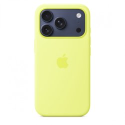 iPhone 17 Pro Silikone Cover med MagSafe - Neon Gul