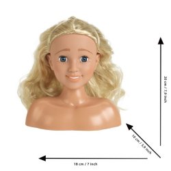 Hoved til kamning og styling Sara