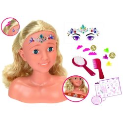 Hoved til kamning og styling Sara