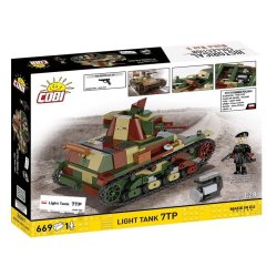 Klocki Light Tank 7TP 669 elementer