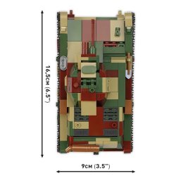Klocki Light Tank 7TP 669 elementer