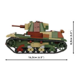 Klocki Light Tank 7TP 669 elementer