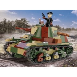 Klocki Light Tank 7TP 669 elementer