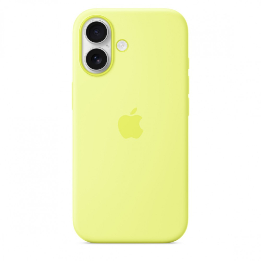 iPhone 17 silikonetui med MagSafe - Neon Gul