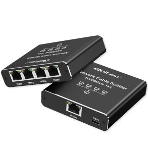 Splitter Ethernet mini SWITCH 1x4 RJ45