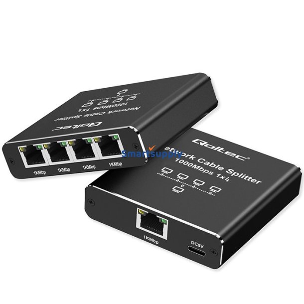 Splitter Ethernet mini SWITCH 1x4 RJ45