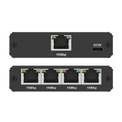Splitter Ethernet mini SWITCH 1x4 RJ45