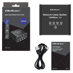 Splitter Ethernet mini SWITCH 1x4 RJ45