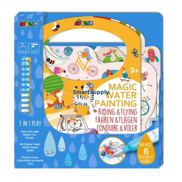 Magisk vandbillede - Ridning