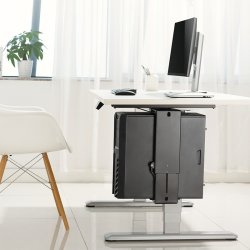 Roterende desktop computerholder