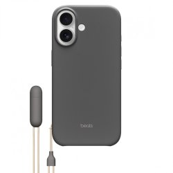 Beats iPhone 17 Kickstand Case med MagSafe og Kamerakontrol - Granitgr�