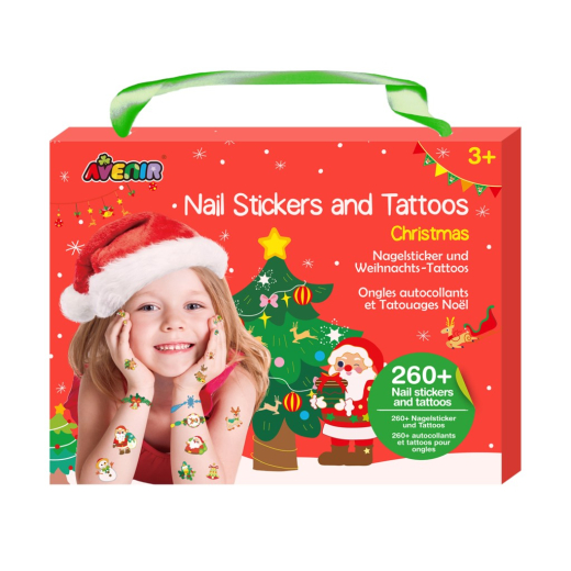 Negle stickers og tatoveringer - Jul