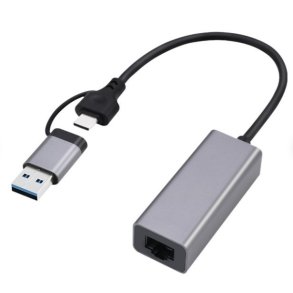 Netv�rkskort USB 3.1 USB-A/USB-C 2.5 Gb/s