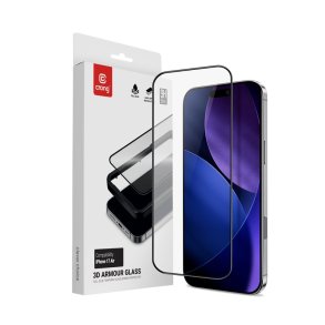 H�rdet glas iPhone Air + installationsramme