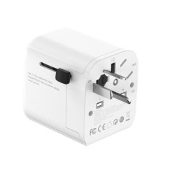 Grounded universal rejseadapter 20W