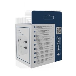 Grounded universal rejseadapter 20W