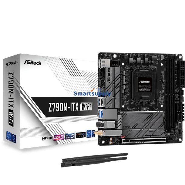 Z790M-ITX WIFI S1700 2DDR5 HDMI M.2 mITX