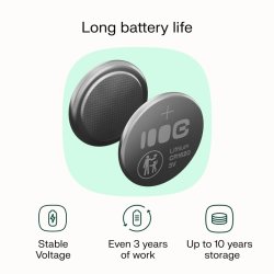 Green Cell Knapbatteri 5x CR1620