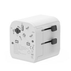 EU til Universal rejseadapter 12W