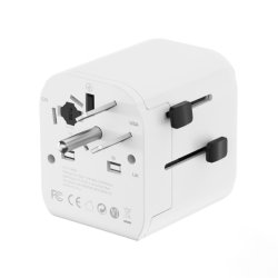 EU til Universal rejseadapter 12W