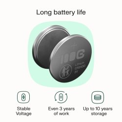 Knappcellebatteri 5x CR2430