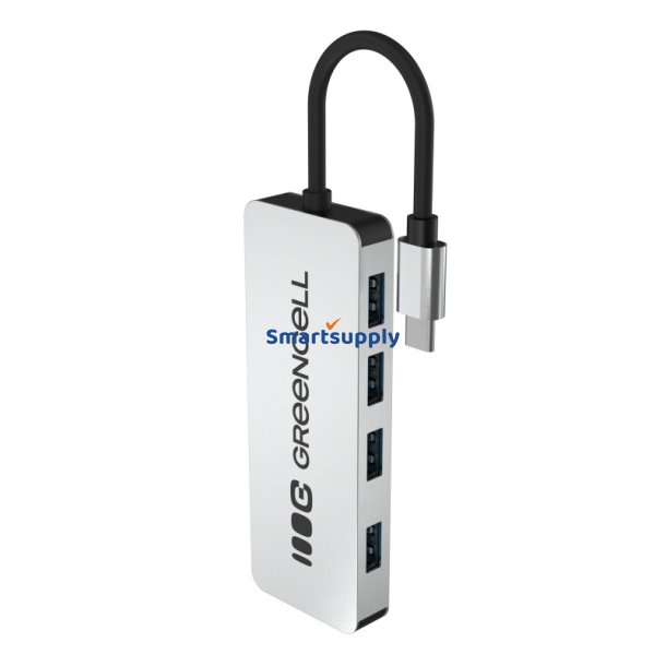 HUB USB-C Basic USB-C til 4x USB-A 3.0