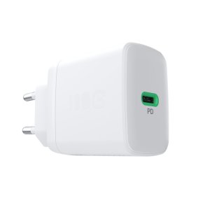 USB v�goplader 30W 1x USB-C HVID