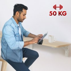 Maclean foldbar hylde 100x20cm MC- 129 WD