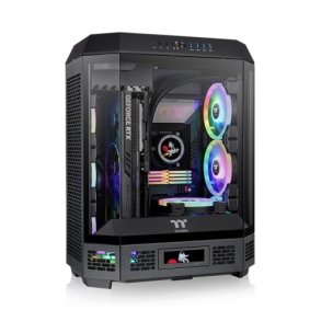 Thermaltake The Tower 6 00 TG - Black