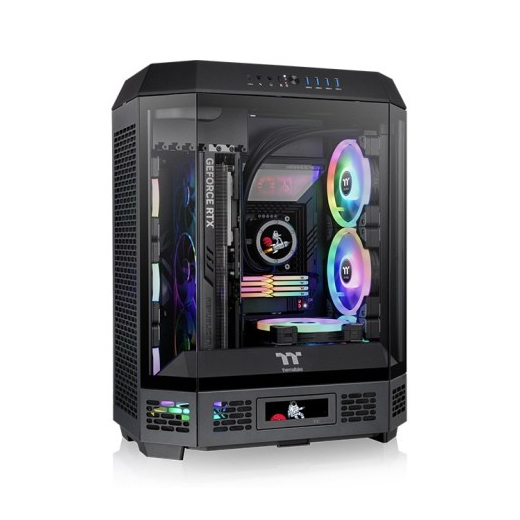 Thermaltake The Tower 6 00 TG - Black