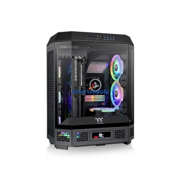 Thermaltake The Tower 6 00 TG - Black