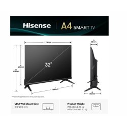 TV LED 32 tommer 32A4Q