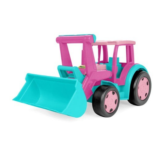 Gigant traktor lader pink