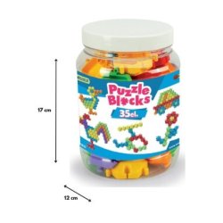 Puslespil i glas 35 elementer