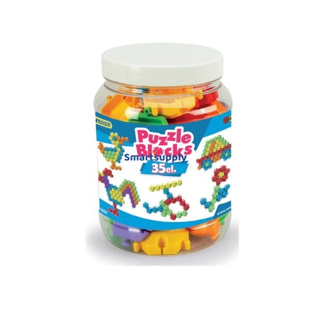 Puslespil i glas 35 elementer