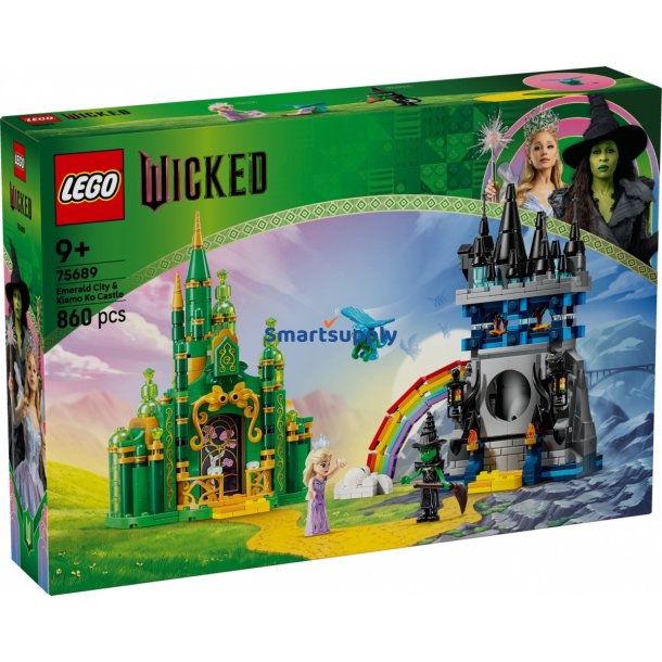 Klocki Wicked 75689 Emerald City i Kiamo Ko Castle