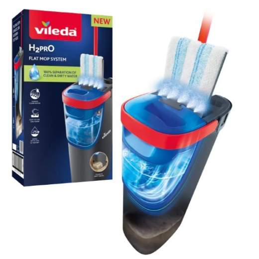 Flad mop H2prO