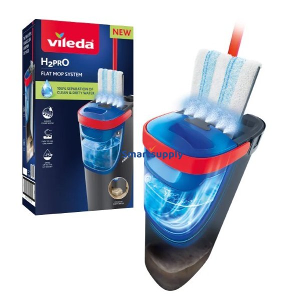 Flad mop H2prO