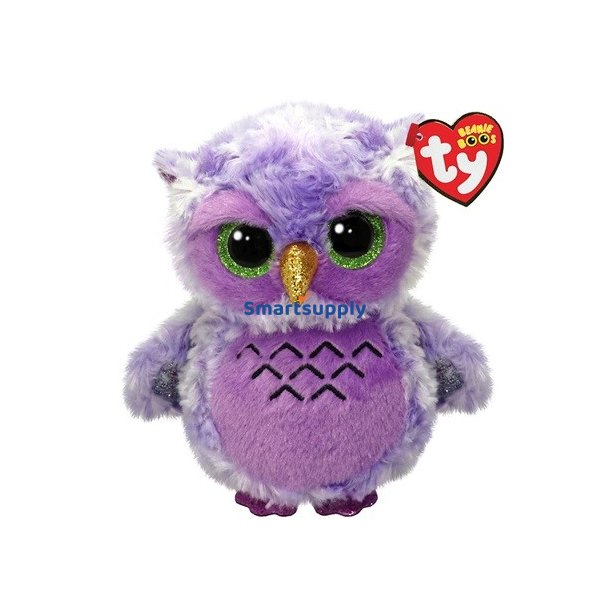 Ty Purple Owl 15 cm