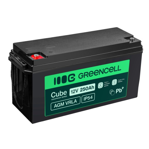 Batteri AGM VRLA 12V 250Ah IP54