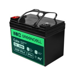 Batteri AGM VRLA 12V 33Ah IP54